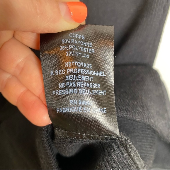 NWT Jonathan Simkhai Standard‎ Pia Bustier Dress Black Mini Rib Bodycon S - Picture 10 of 11